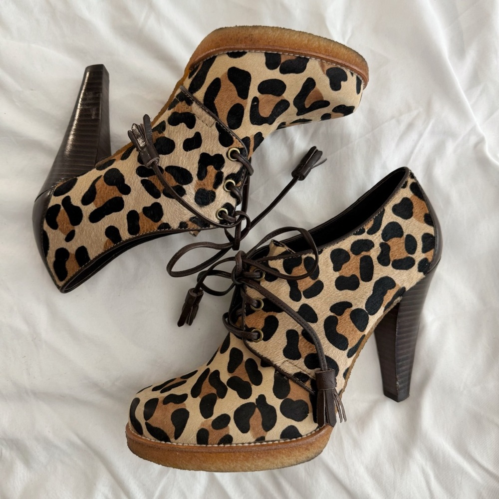 Coach Leopard Print Women's Shoes
